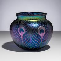 Charles Lotton (American, 1935–2021) — Peacock Vase, 2003