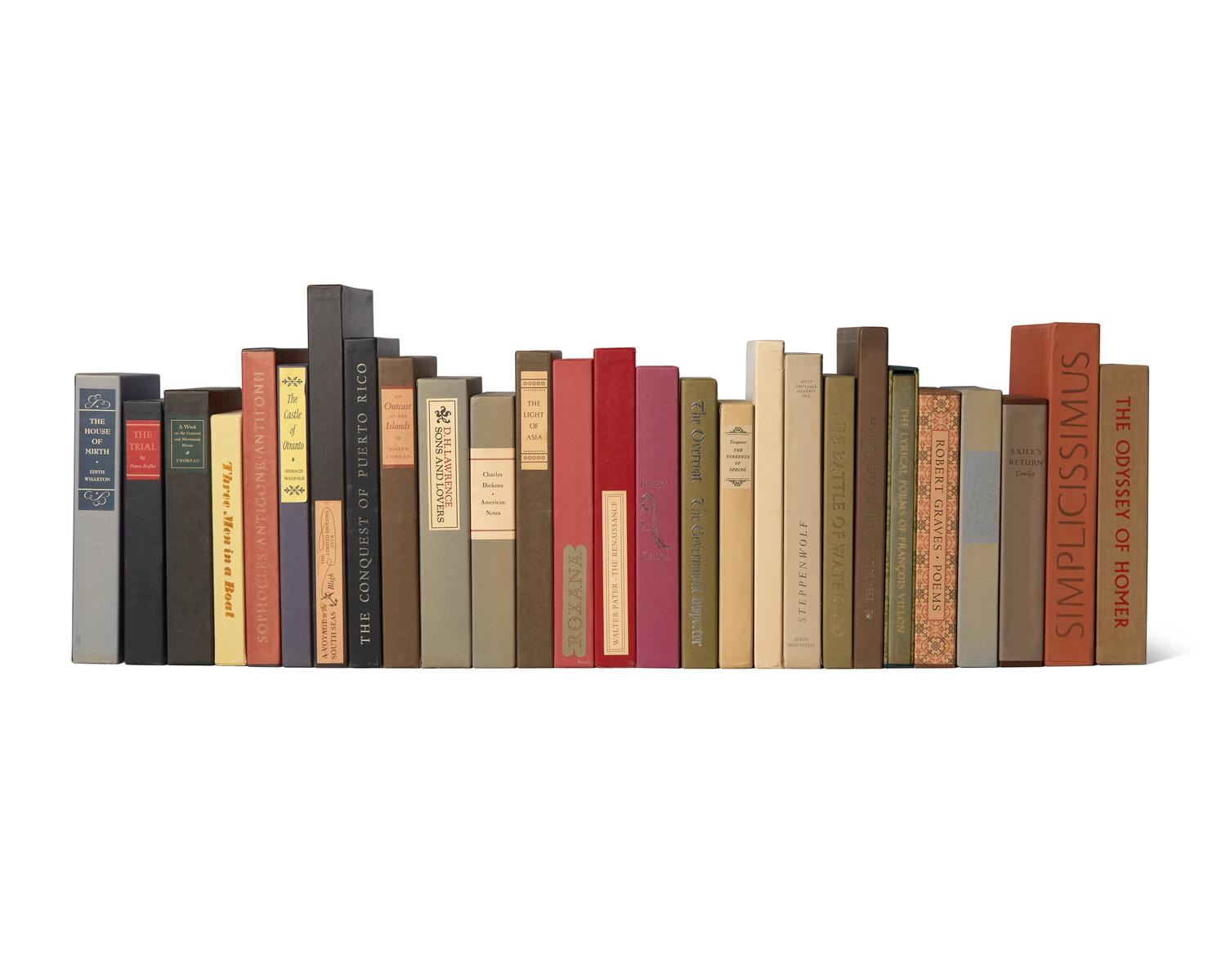 [LIMITED EDITIONS CLUB]. A group of 70 titles, comprising: