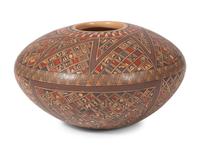 Polychrome Pottery Bowl