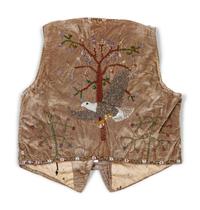 Shoshone Beaded Vest, with Eagles