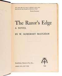 MAUGHAM, William Somerset (1874-1965). Razor's Edge. Garden City: Doubleday, Doran & Co., Inc., 1944.