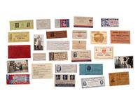 [ROOSEVELT, Franklin Delano (1882-1945). A large group of broadsides, pamphlets, tickets, and other campaign ephemera.