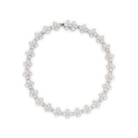 TIFFANY & CO., DIAMOND AND PLATINUM 'LACE' BRACELET
