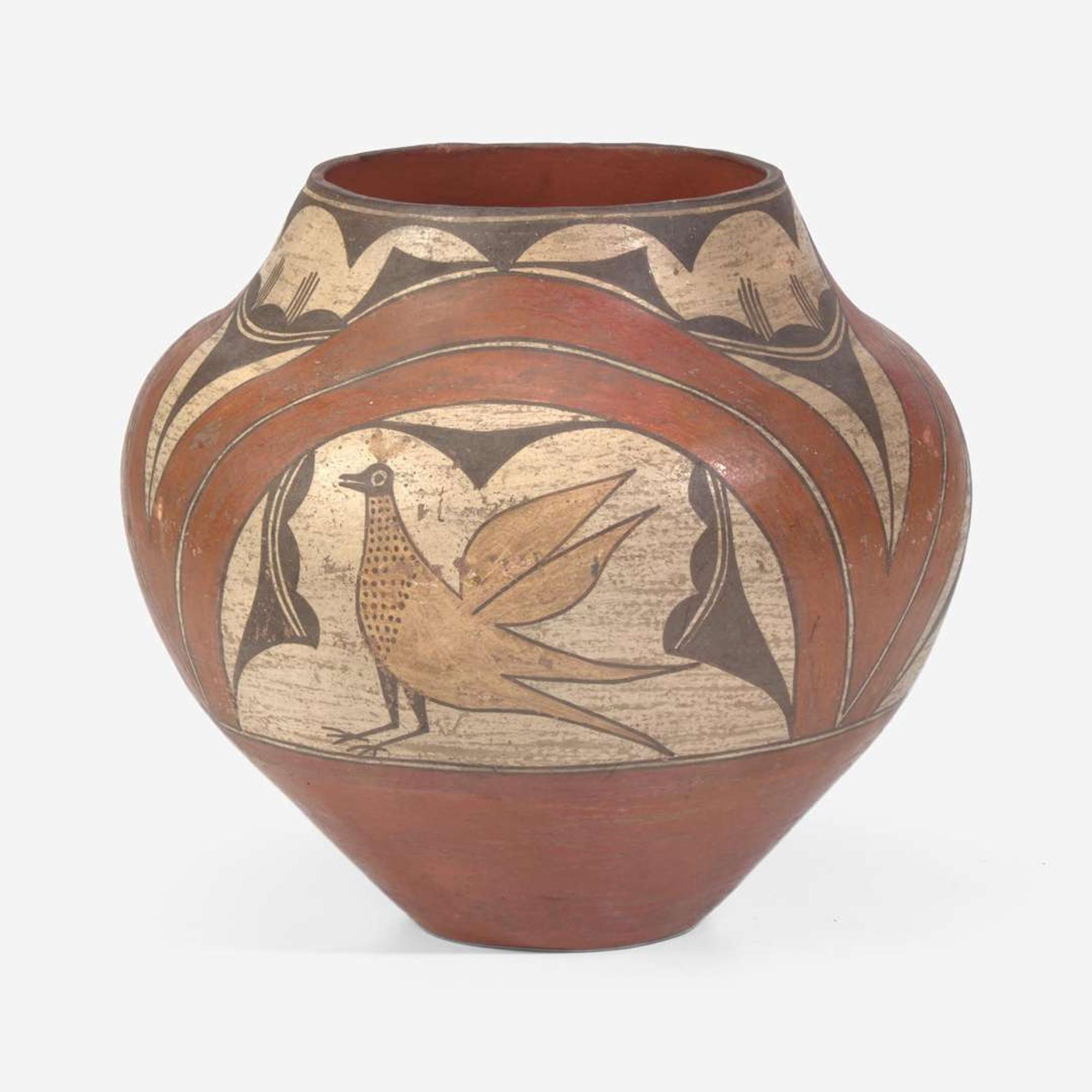 A Zia Pueblo storage jar late 19th / early 20th century