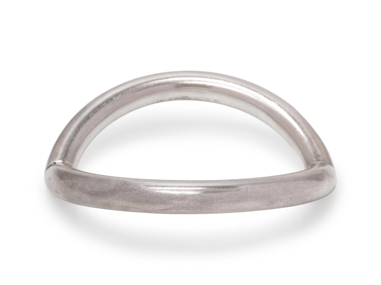 A Modernist Sterling Silver Bangle Bracelet, Nanna Ditzel for Georg Jensen,