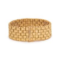 MARCHISIO, YELLOW GOLD BRACELET