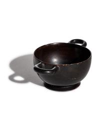 A Greek Black-Glazed Skyphos