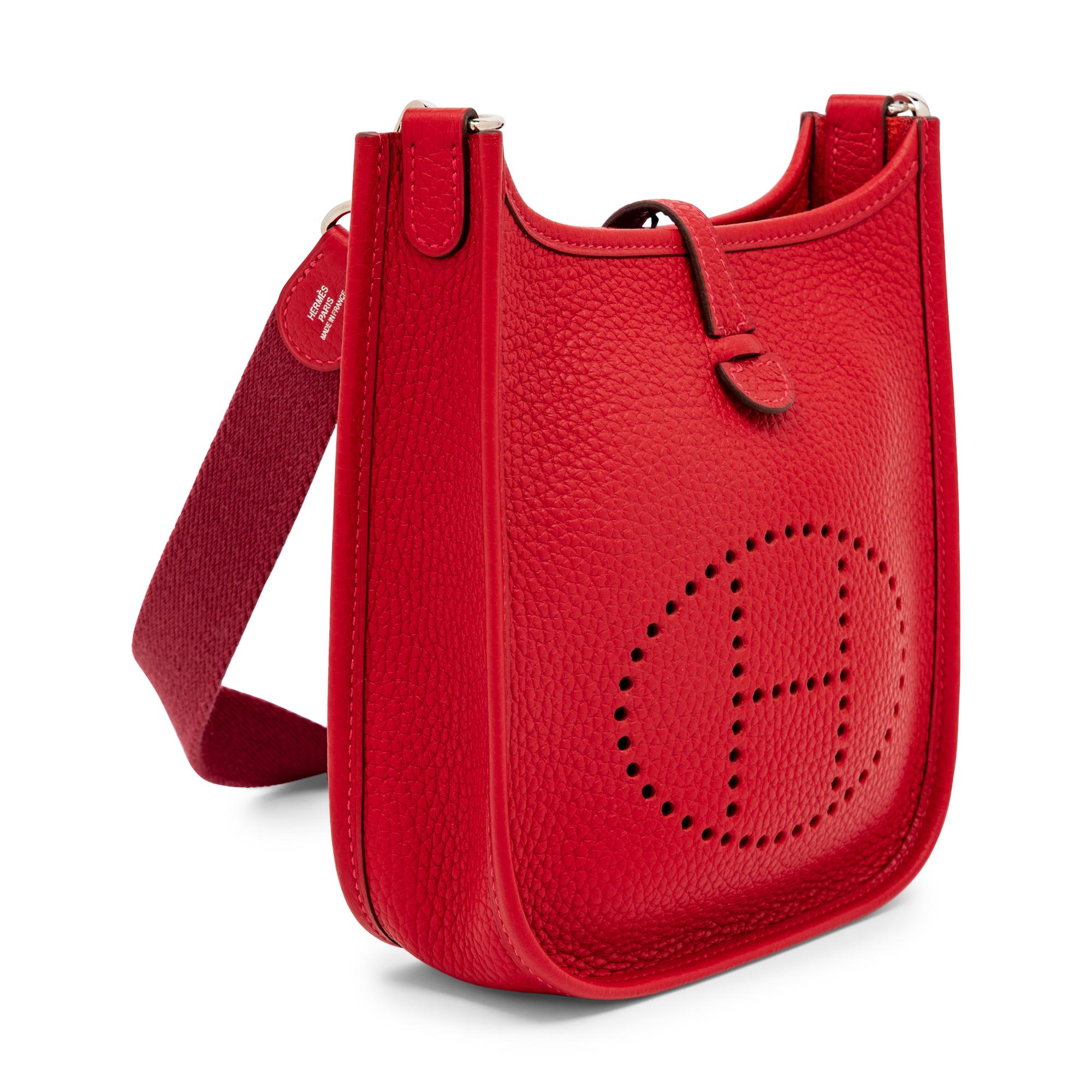 Hermès, Evelyne TPM 16 in Vermillion Clemence
