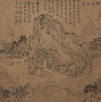 Yi Kong (Korean, Circa Mid 19th Century) — 十九世纪朝鲜王朝 纸本水墨山水册页六开