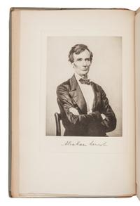 BEVERIDGE, Albert J. (1862-1927). Abraham Lincoln 1809-1858. Boston and New York: Houghton Mifflin Company, 1928.