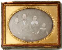 [Daguerreotype] A Pair of Daguerreotypes of the Same Family