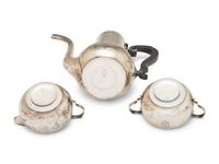 An American Silver Three-Piece Coffee Service