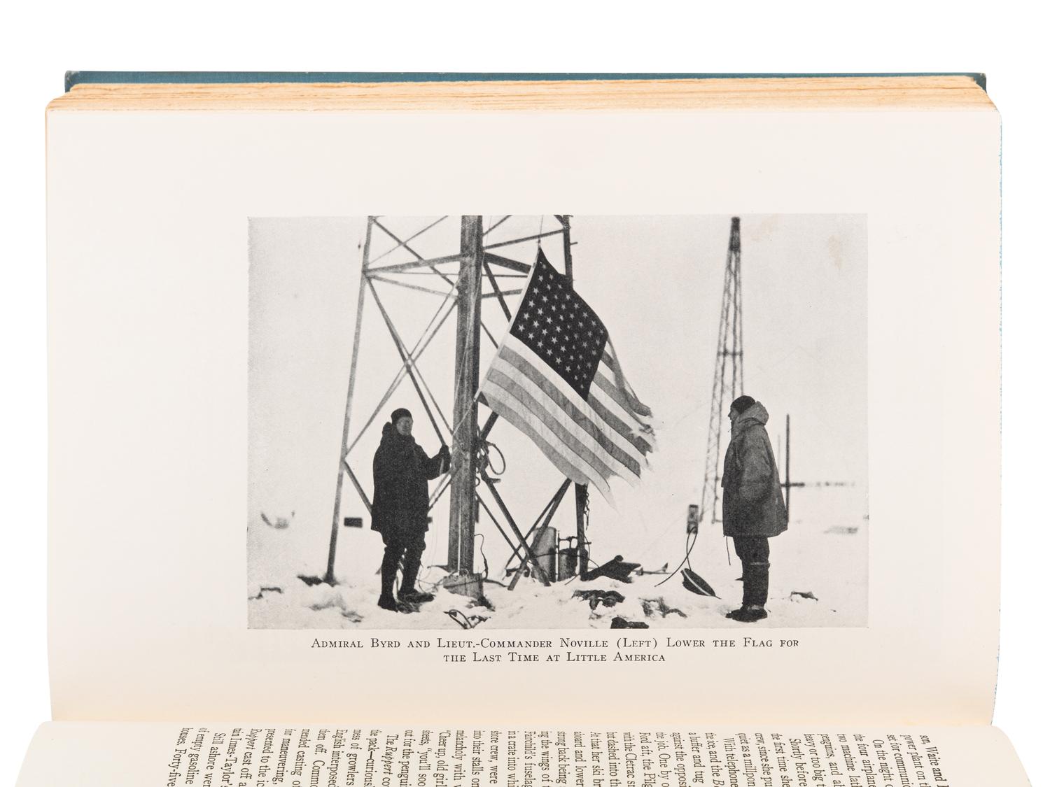[EXPLORATION -- POLAR]. BYRD, Richard Evelyn, Jr. (1888-1957). Little America: Aerial Exploration in the Antarctic. New York: G.P. Putnam's Sons, 1930.