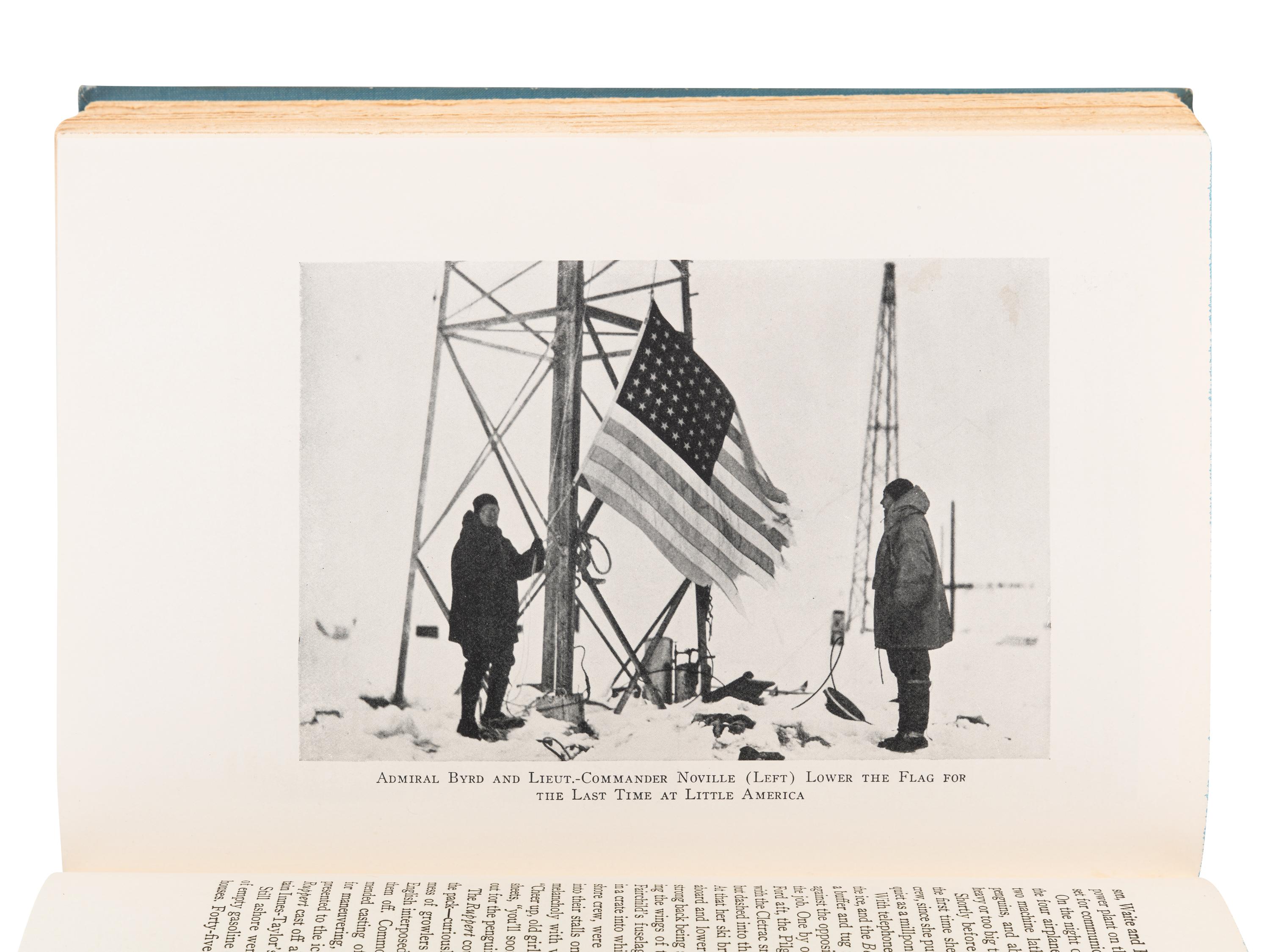 [EXPLORATION -- POLAR]. BYRD, Richard Evelyn, Jr. (1888-1957). Little America: Aerial Exploration in the Antarctic. New York: G.P. Putnam's Sons, 1930.