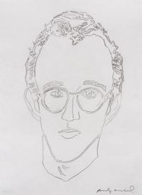 Andy Warhol, (American, 1928-1987), Untitled (Keith Haring)