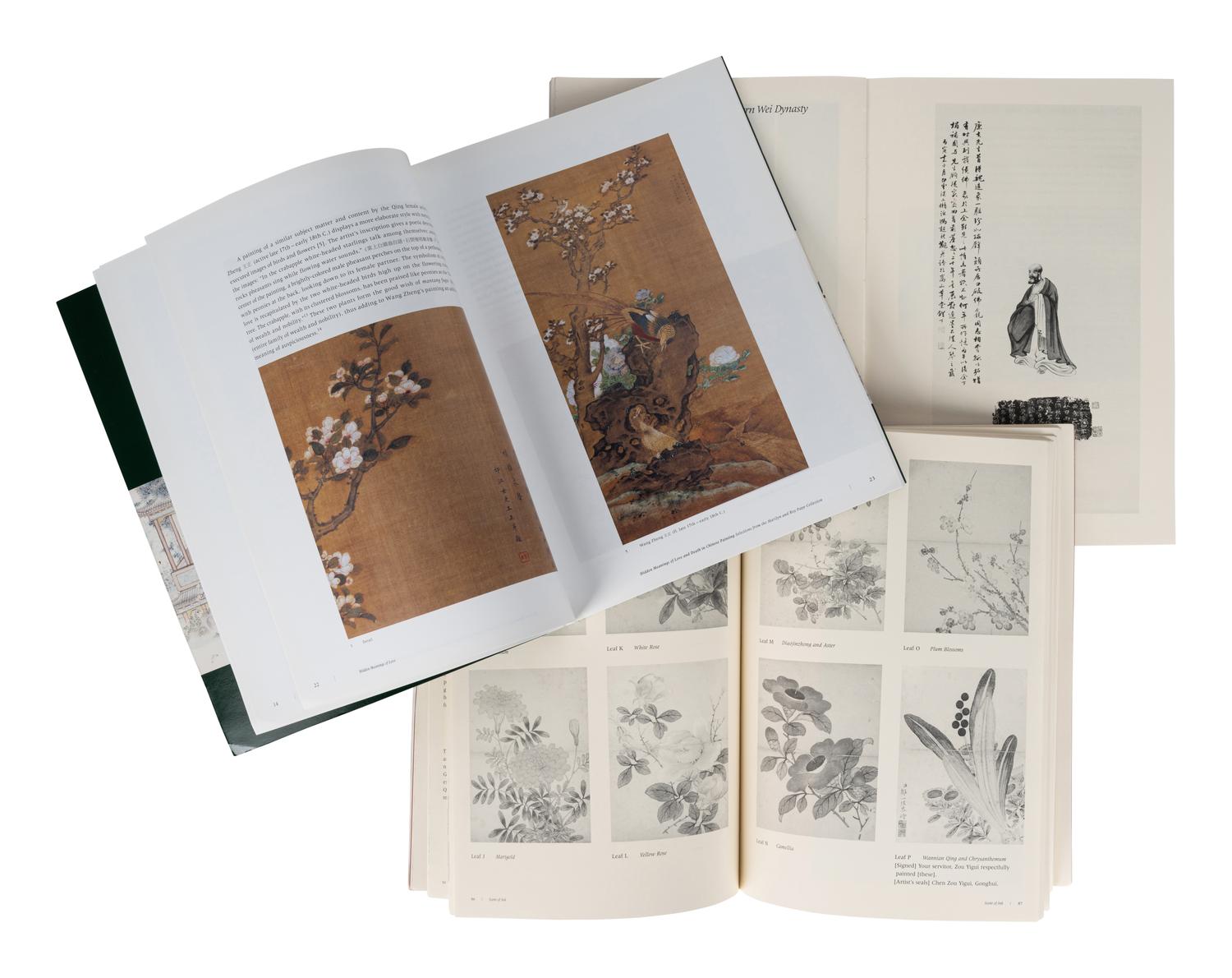 [CHINESE PAINTINGS] A group of reference works about Chinese Paintings, comprising: