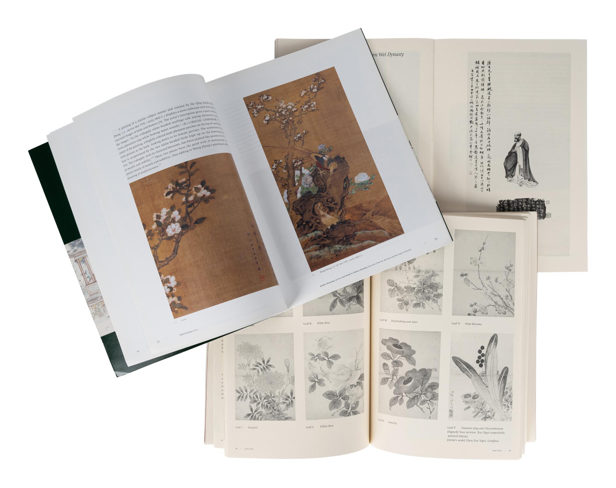 [CHINESE PAINTINGS] A group of reference works about Chinese Paintings, comprising: