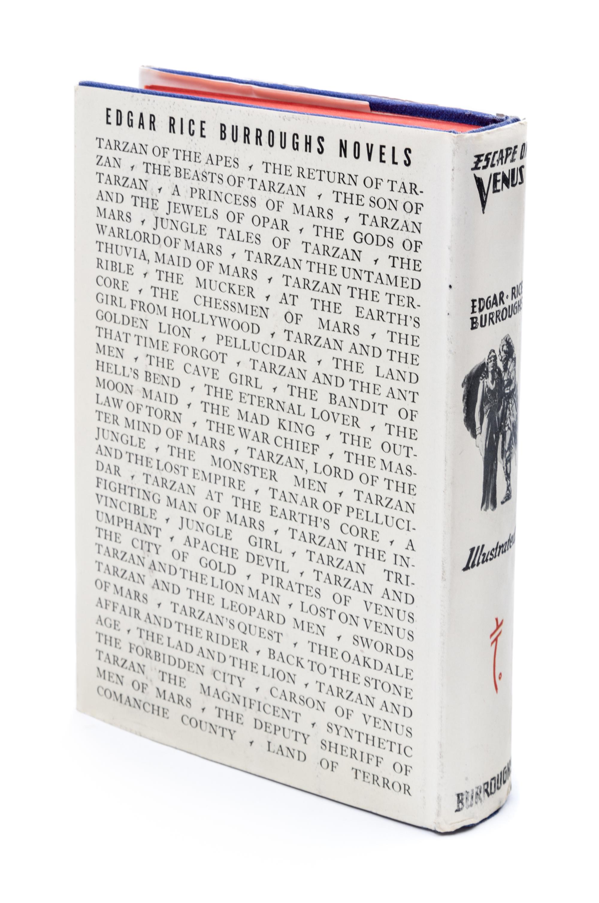 BURROUGHS, EDGAR RICE. Escape on Venus. Tarzana, CA, 1946. First edition.