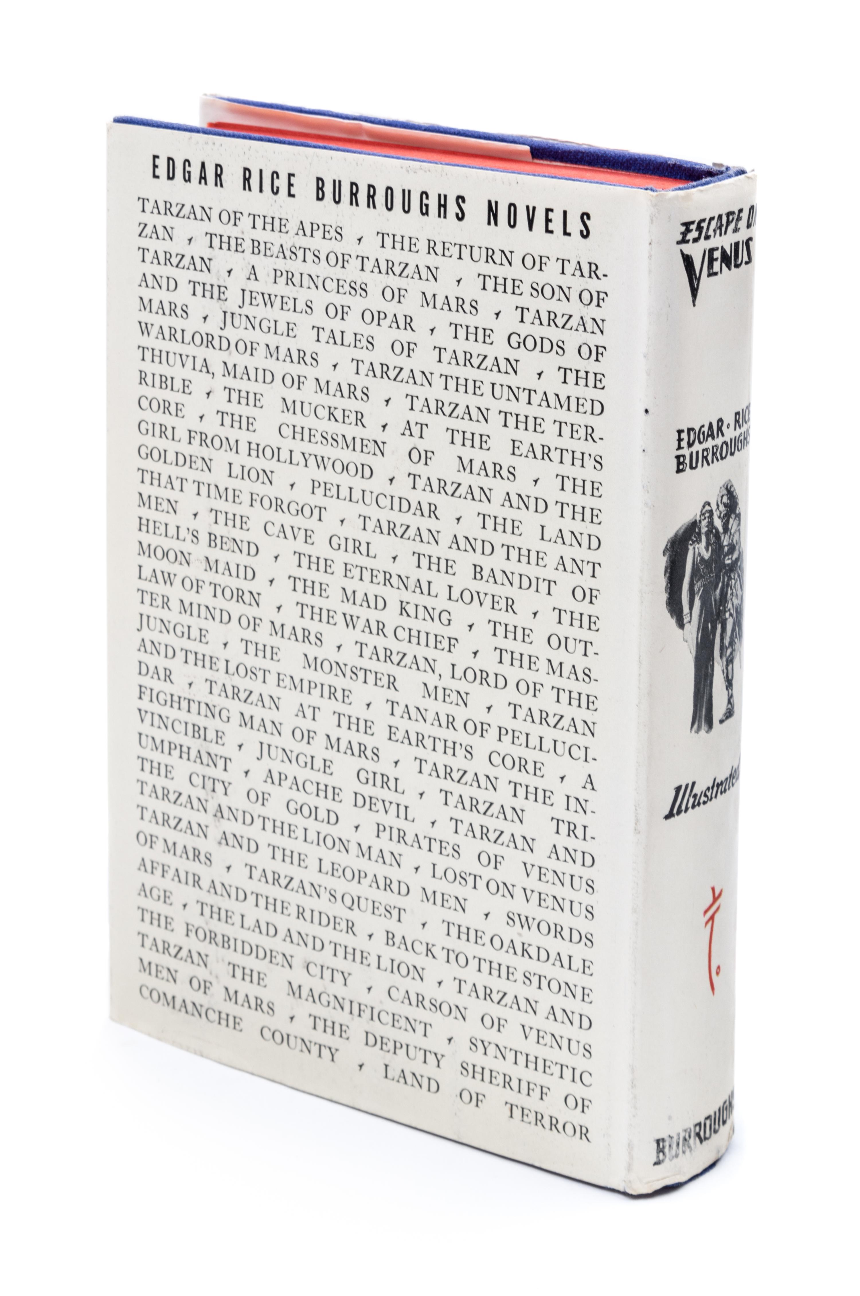 BURROUGHS, EDGAR RICE. Escape on Venus. Tarzana, CA, 1946. First edition.