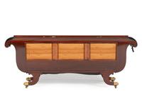 A Pair of Classical Style Mahogany Sofas in the Manner of William Camp (1773-1822)