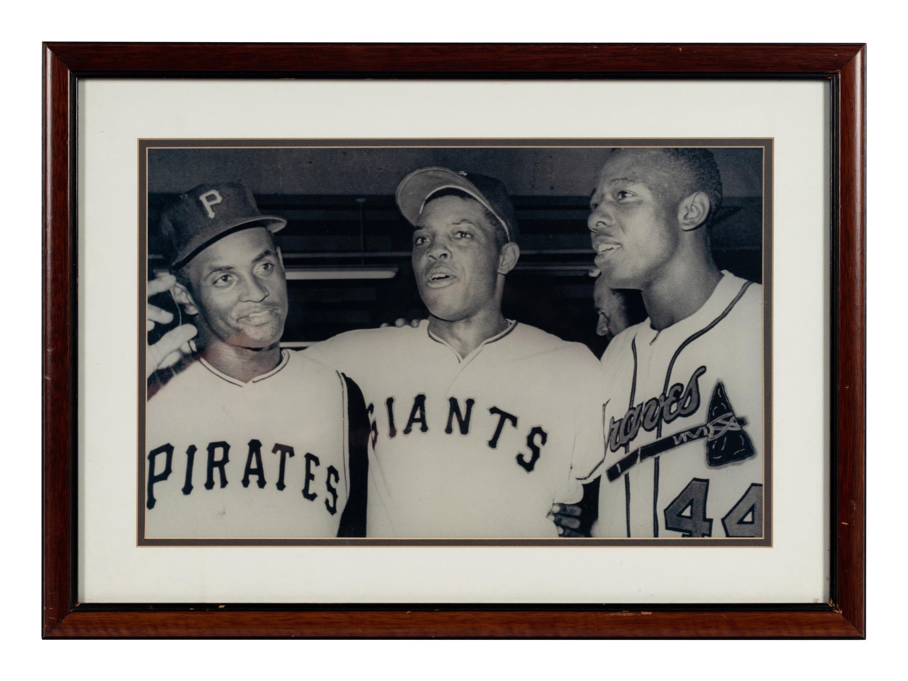 A Group of 13 Various Photos of Miscellaneous Baseball Players Formerly Displayed at Mike Ditka’s Restaurant