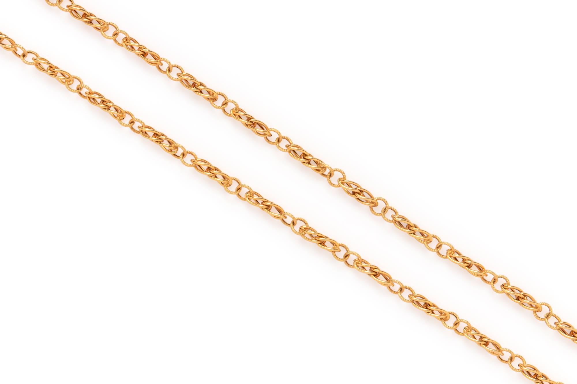 YELLOW GOLD NECKLACE
