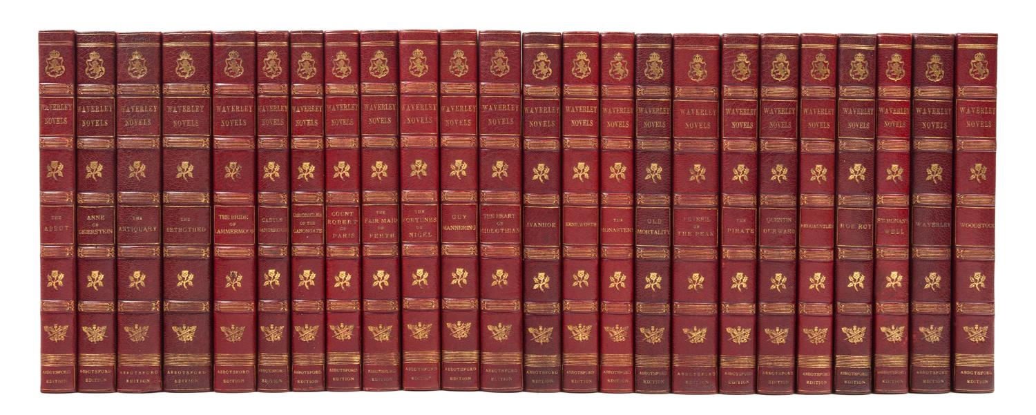 SCOTT, Sir Walter (1771-1832). The Waverly Novels. [Edinburgh: n.p., 1842-1847].