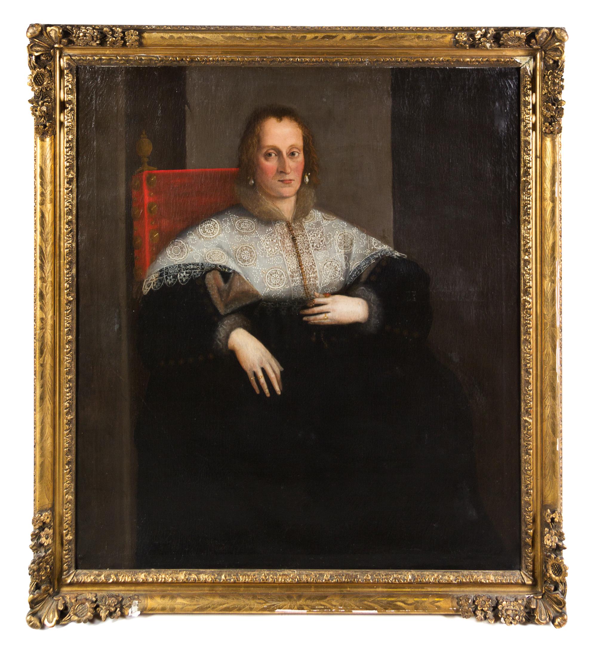 Manner of Francesco Zucchi, (18th/19th Century), Portrait of an Elizabethan Lady