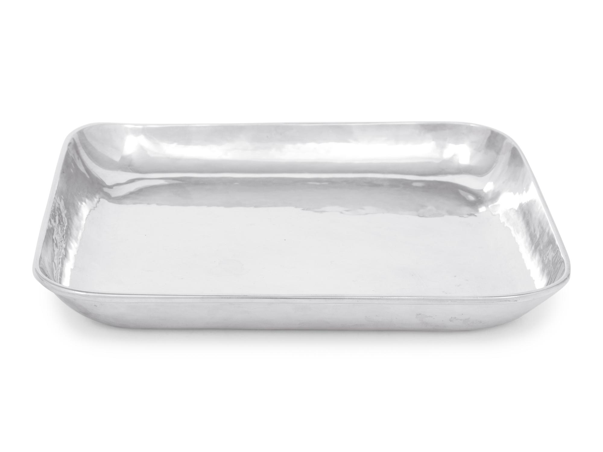 An Allan Adler Silver Serving Dish