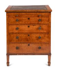 An English Mahogany Small Chest of Drawers