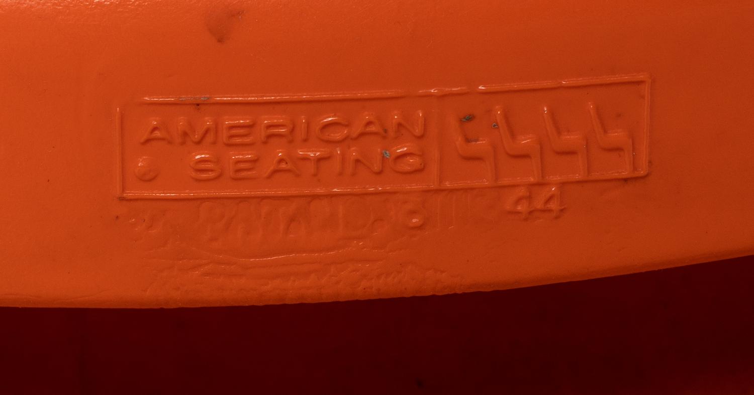 A Pair of Original Soldier Field Chicago Bears Stadium Seats