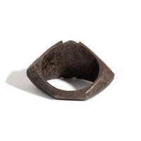 A Roman Silver Finger Ring with a Double Portait of Roman Emperors