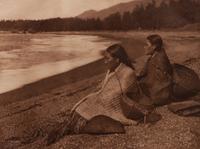 Seven photogravures: Cheyenne Girl, Nespilim Woman , Homeward Bound, An Isleta Boy, On the Shores at Nootka , Puget Sound Type , Running Fisher - Atsina