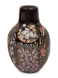 Polychrome Sgraffito Seed Jars