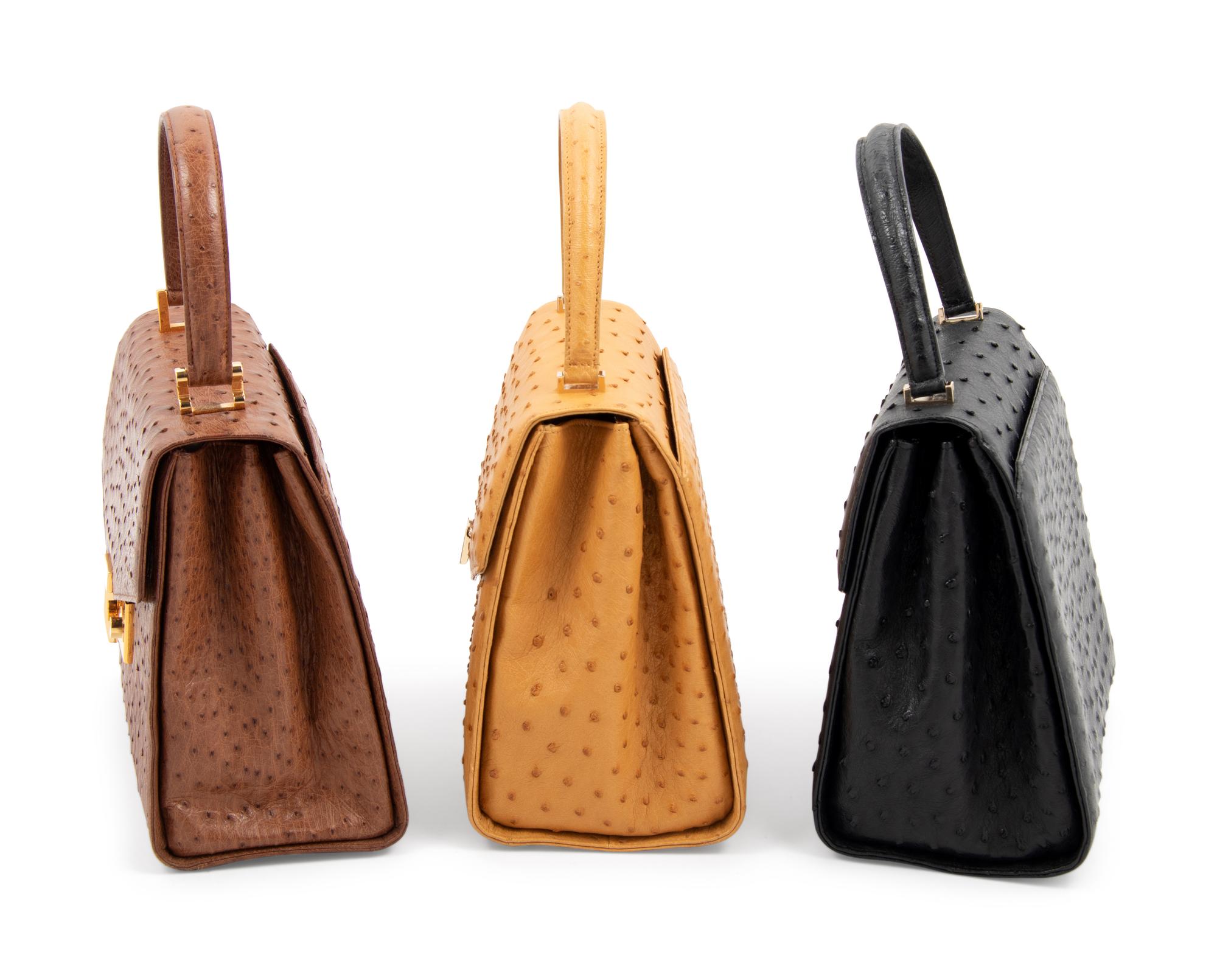 Three Tiffany & Co Ostrich Bags, 2010s