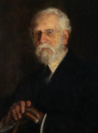 Man With A Cane (Portrait of Edwin Miller)