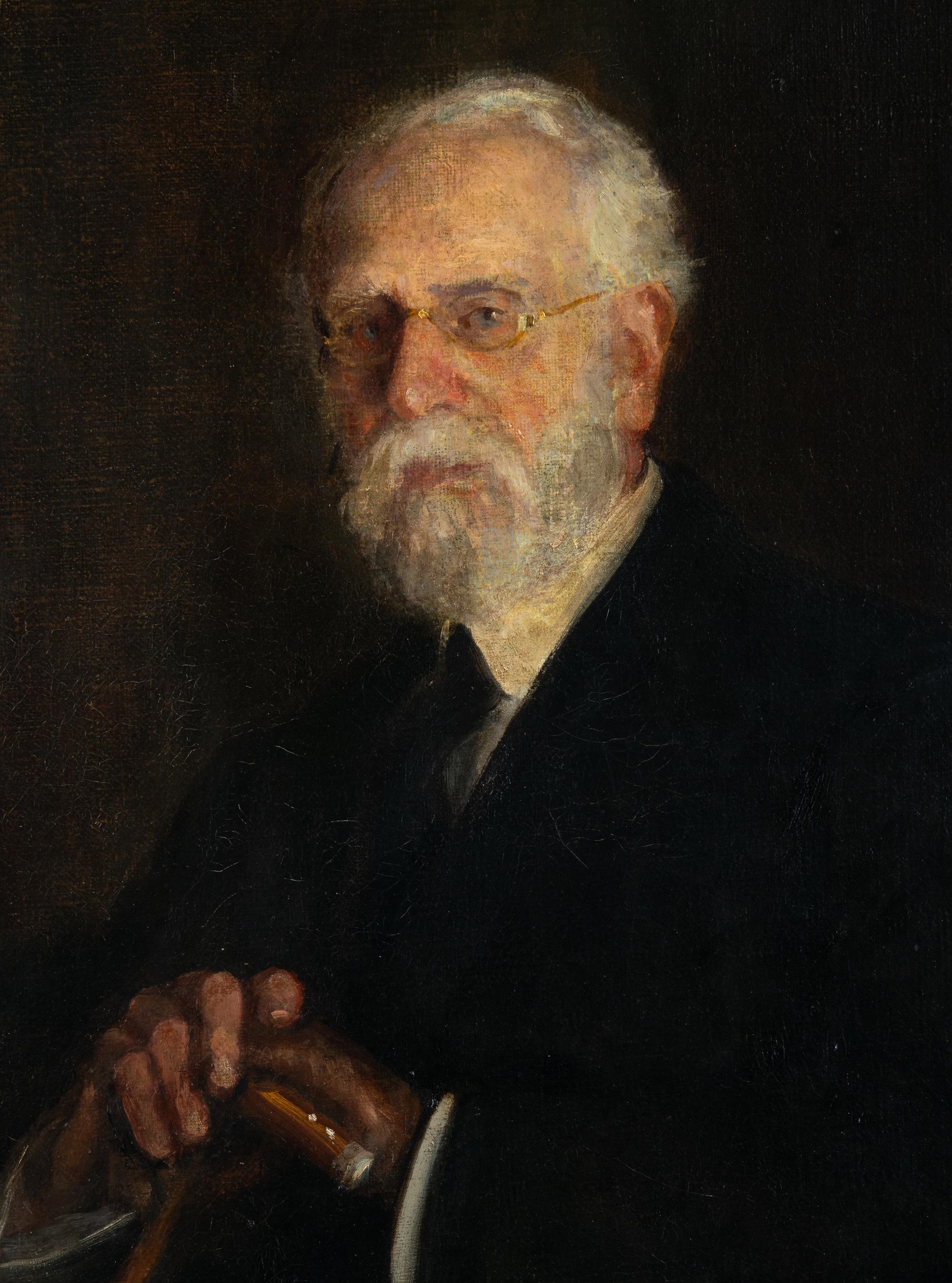 Man With A Cane (Portrait of Edwin Miller)