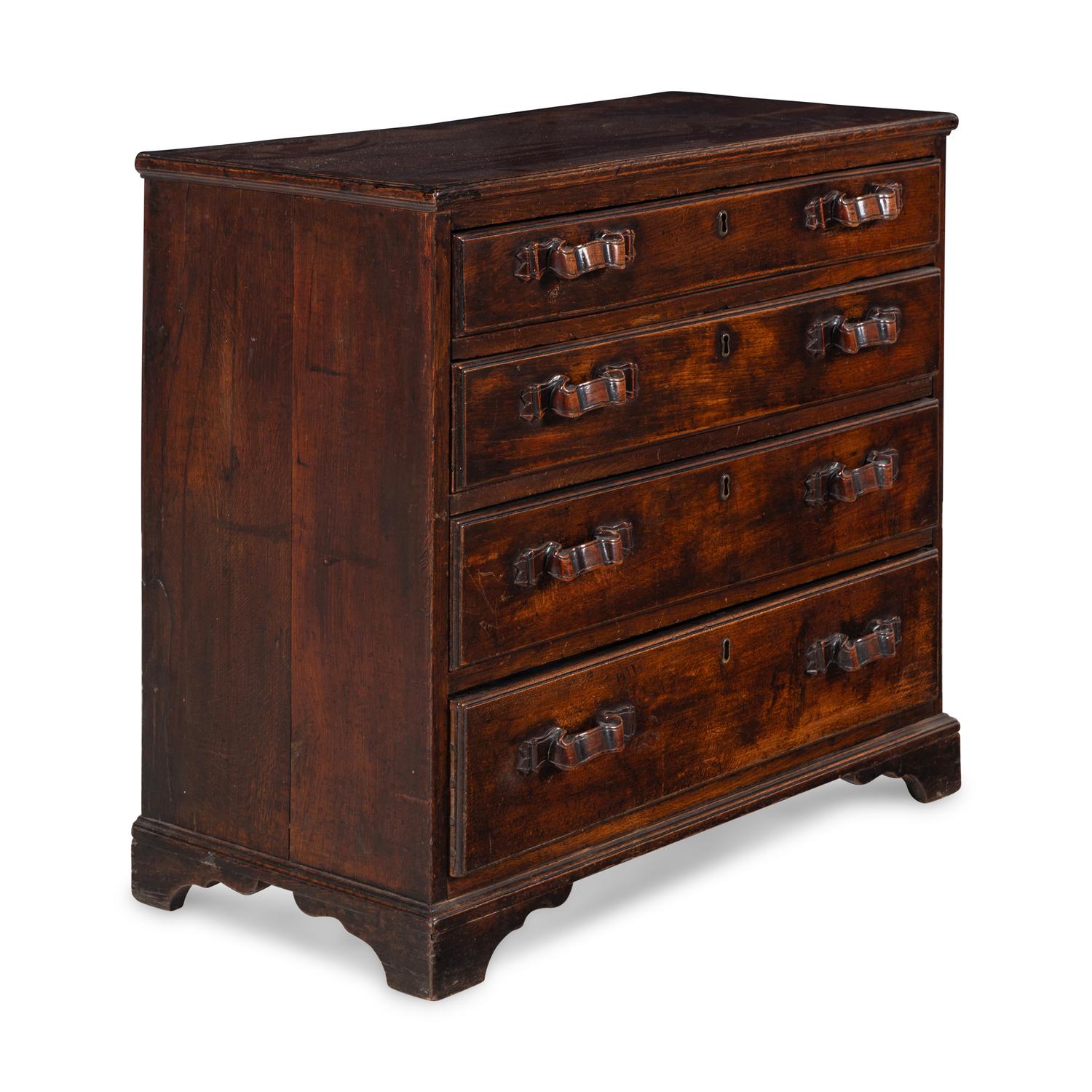 An English Oak Chest of Drawers