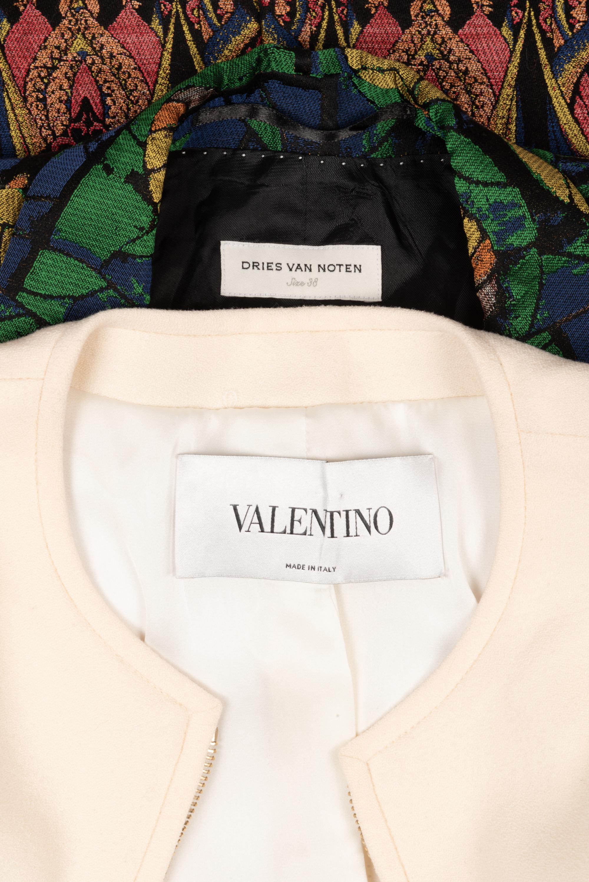 Two Jackets: Valentino and Dries Van Noten, 2000-10s