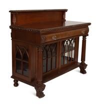 A Victorian Mahogany Sideboard