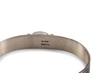 Sterling Silver and Royston Turquoise Cuff Bracelets