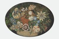 Still Life with Flowers in a Basket