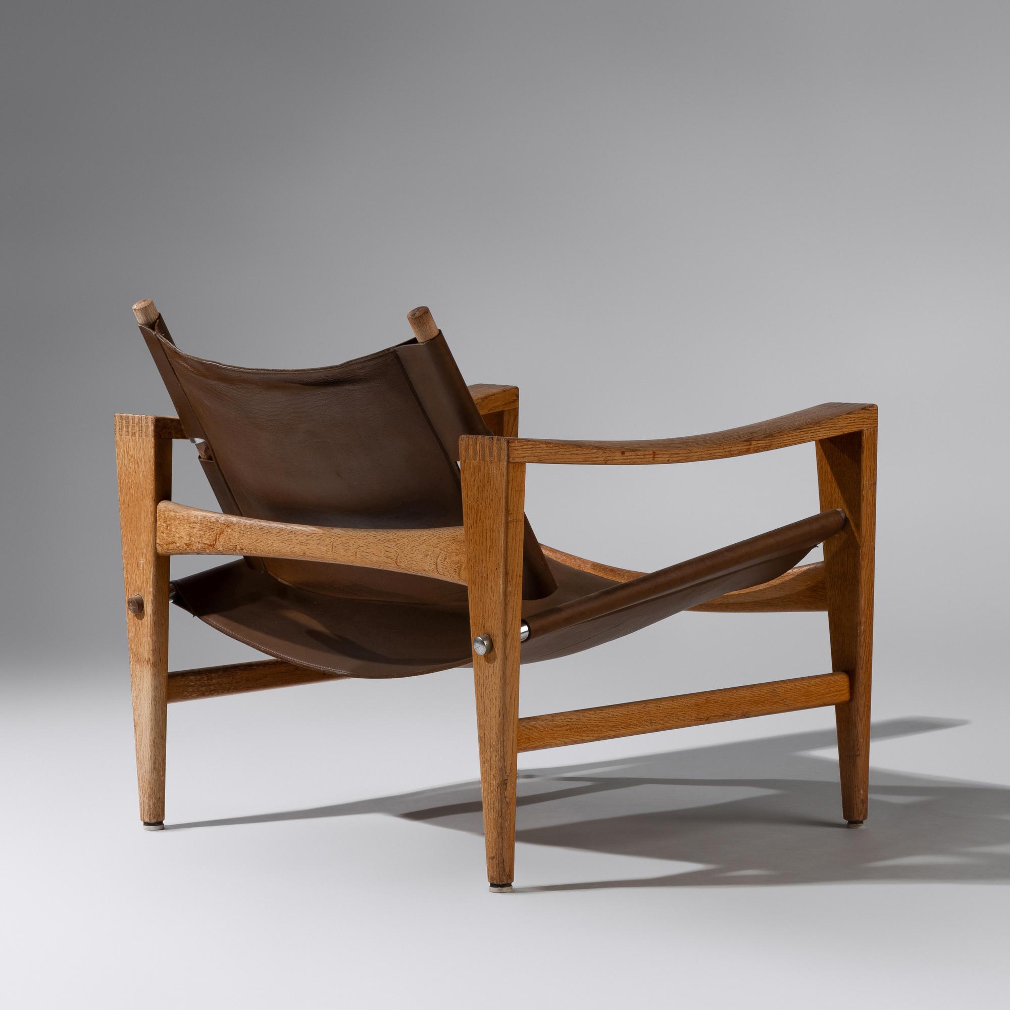 Pair of Bukkestole chairs, c. 1960 for Johannes Hansen, Denmark