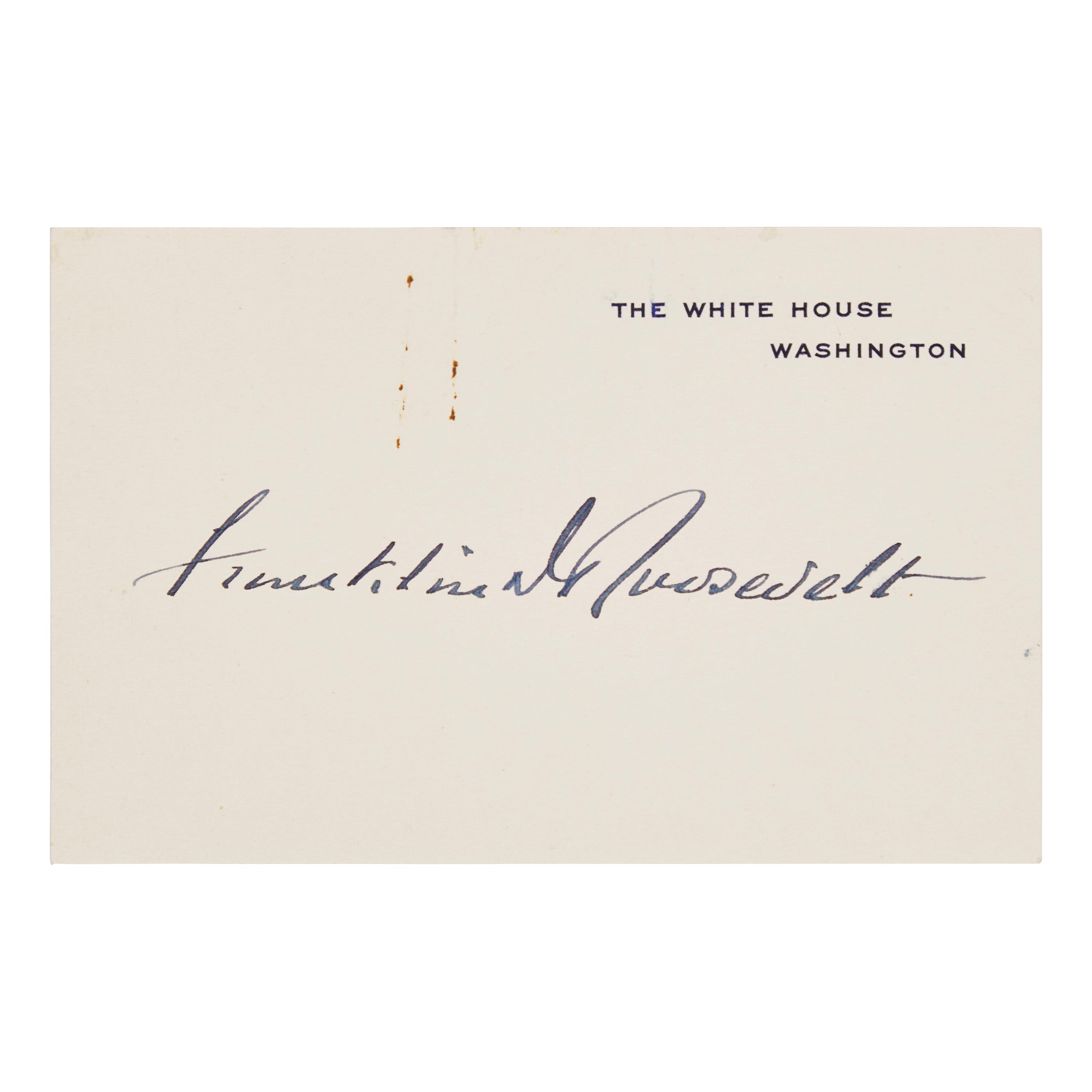 [Presidential] Roosevelt, Franklin D. Inaugural Address of Franklin D. Roosevelt...1937.