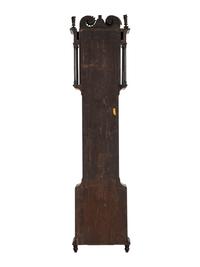 A German-Pennsylvania Mahogany Tall Case Clock