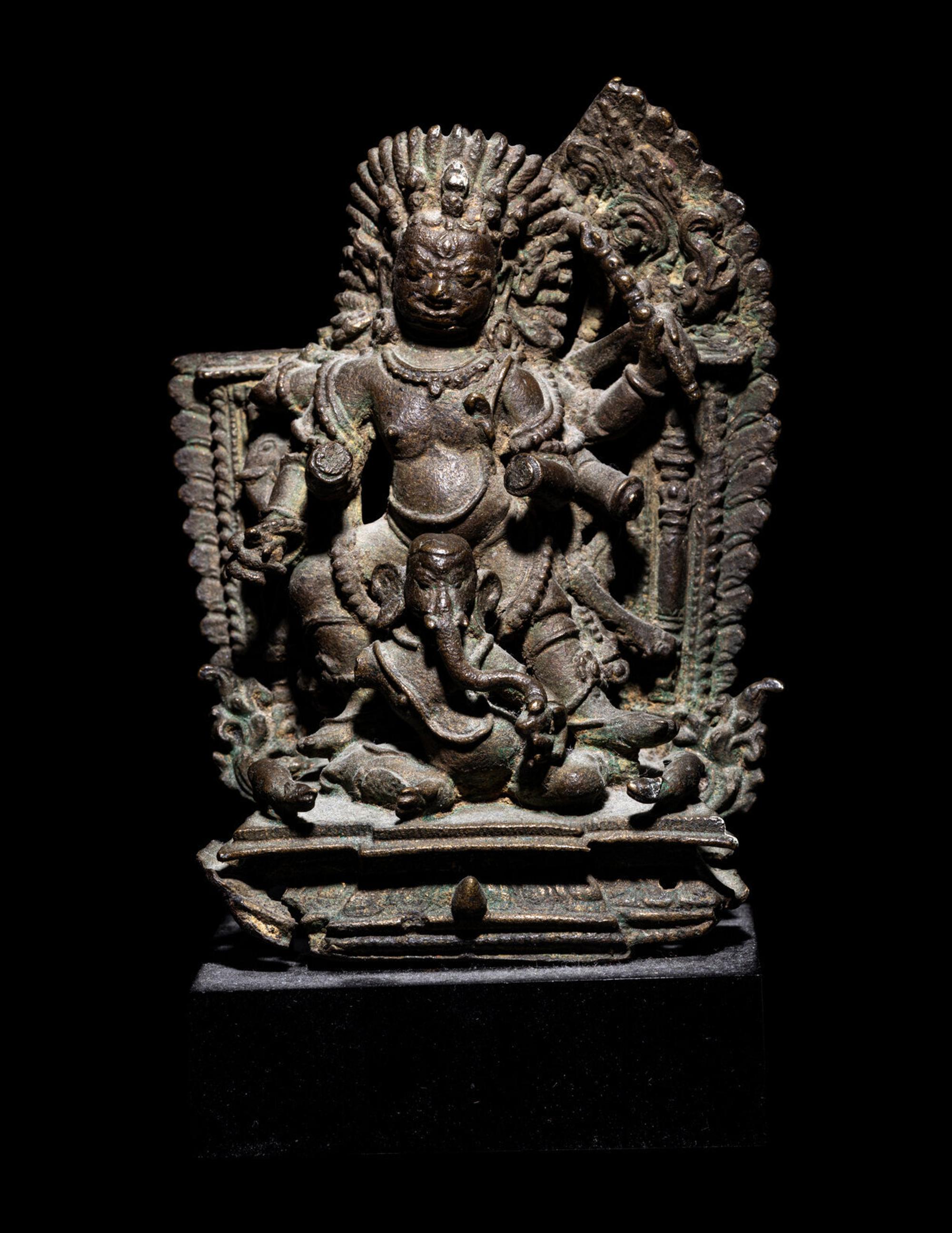 Five Nepalese Bronze Figures of Deities