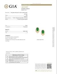 JADE AND DIAMOND EARRINGS