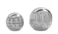 A Buccellati Silver Smoking Set Height of larger 3 1/2 inches. — MISSIAGLIA, VENICE, 20TH CENTURY
