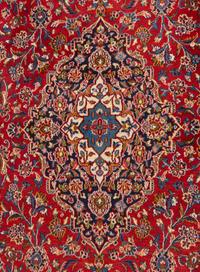 A Kashan Wool Rug