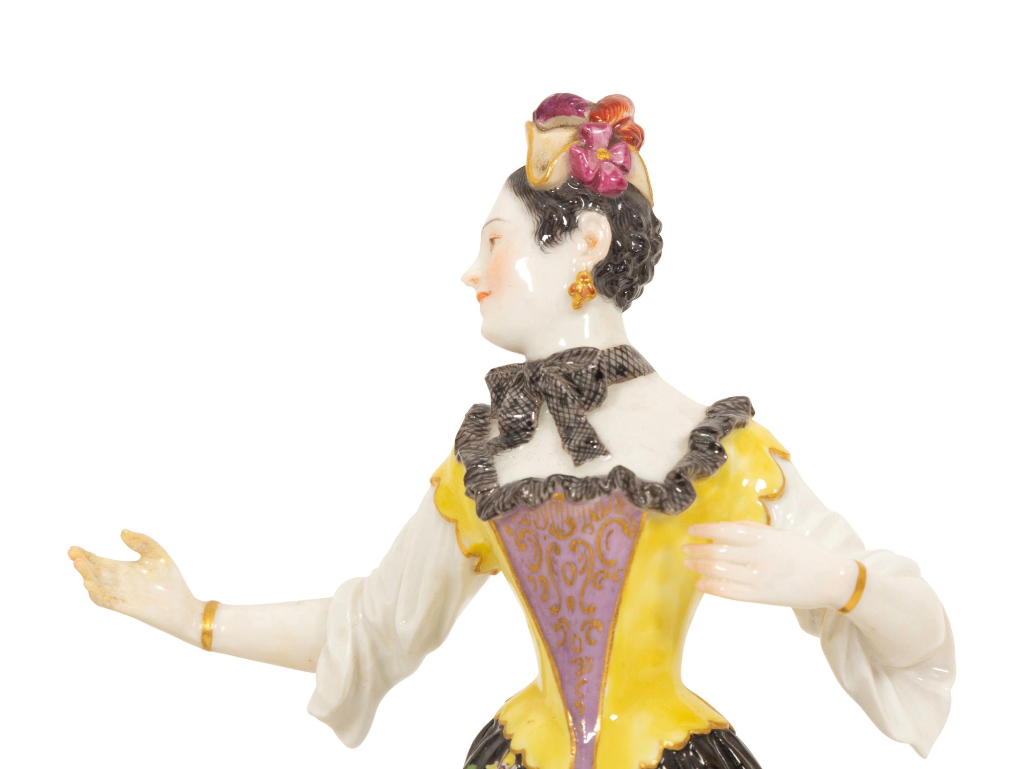 Three Meissen Jubilee Porcelain Figures